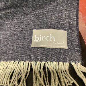 Lambswool throw from Ireland